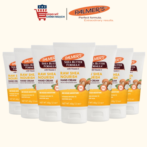 Kem Dưỡng Tay Cấp Ẩm Chống Nhăn Tay Chiết Xuất Bơ Hạt Mỡ Palmer's Raw Shea Butter 60g