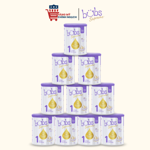 Sữa Bột Bubs Supreme Đạm A2 Số 1 Cho Bé 0-6 Tháng Tuổi 800g