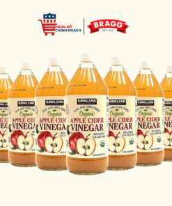 Giấm Táo Hữu Cơ Giảm Cân Hỗ Trợ Vóc Dáng Kirkland Apple Cider Vinegar