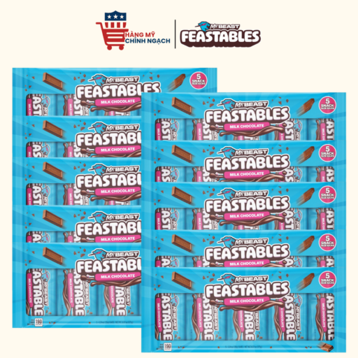 Kẹo Socola Mr.Beast Hương Milk Chocolate 60g của Mỹ
