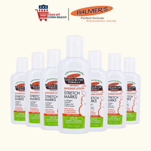 Lotion Ngăn Ngừa và Giảm Rạn Da Sau Sinh hoặc Tăng Cân Palmer’s Cocoa Butter 50ml