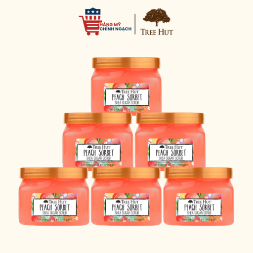 Tẩy Tế Bào Chết Dành Cho Cơ Thể Tree Hut Peach Sorbet 510g