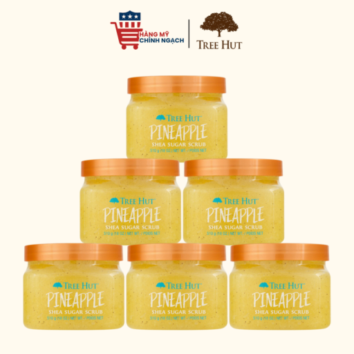 Tẩy Tế Bào Chết Cấp Ẩm Cho Cơ Thể Tree Hut Pineapple Shea Sugar Scrub 510g