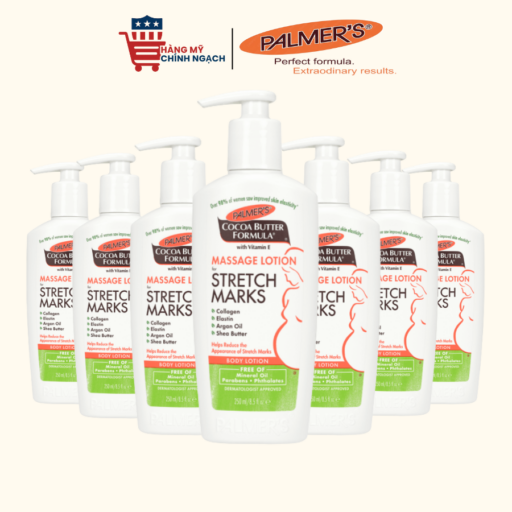 Lotion Ngăn Ngừa và Giảm Rạn Da Sau Sinh hoặc Tăng Cân Palmer's Cocoa Butter 250ml