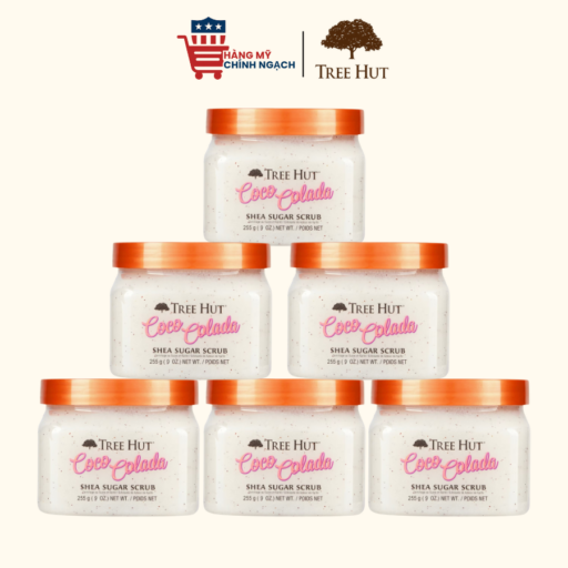 Tẩy Tế Bào Chết Dưỡng Ẩm Cho Da Mềm Mướt Tree Hut Coco Colada 255g