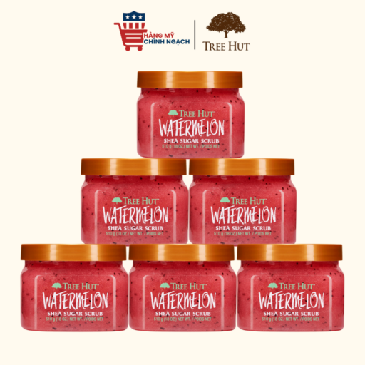 Tẩy Tế Bào Chết Dưỡng Ẩm Cơ Thể Tree Hut Watermelon Shea Sugar Scrub 510g