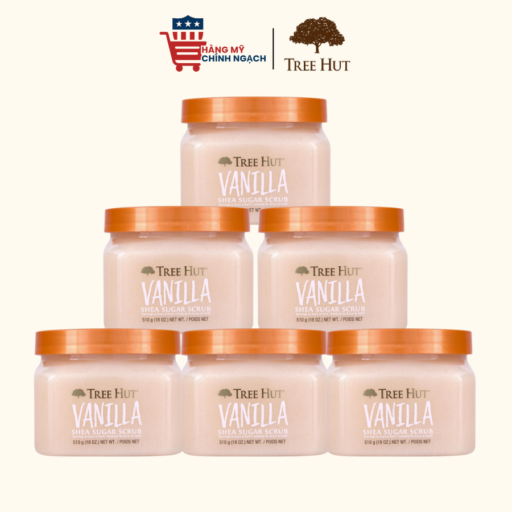Tẩy Tế Bào Chết Dưỡng Ẩm Tree Hut Vanilla Shea Sugar Scrub 510g