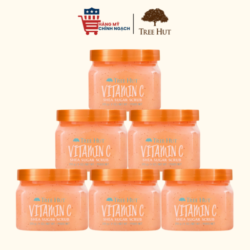 Tẩy Tế Bào Chết Dưỡng Trắng Da Tree Hut Vitamin C Shea Sugar Scrub 255g