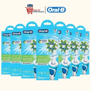 Bàn Chải Điện Oral-B Vitality Cross Action – Làm Sạch Sâu Mảng Bám