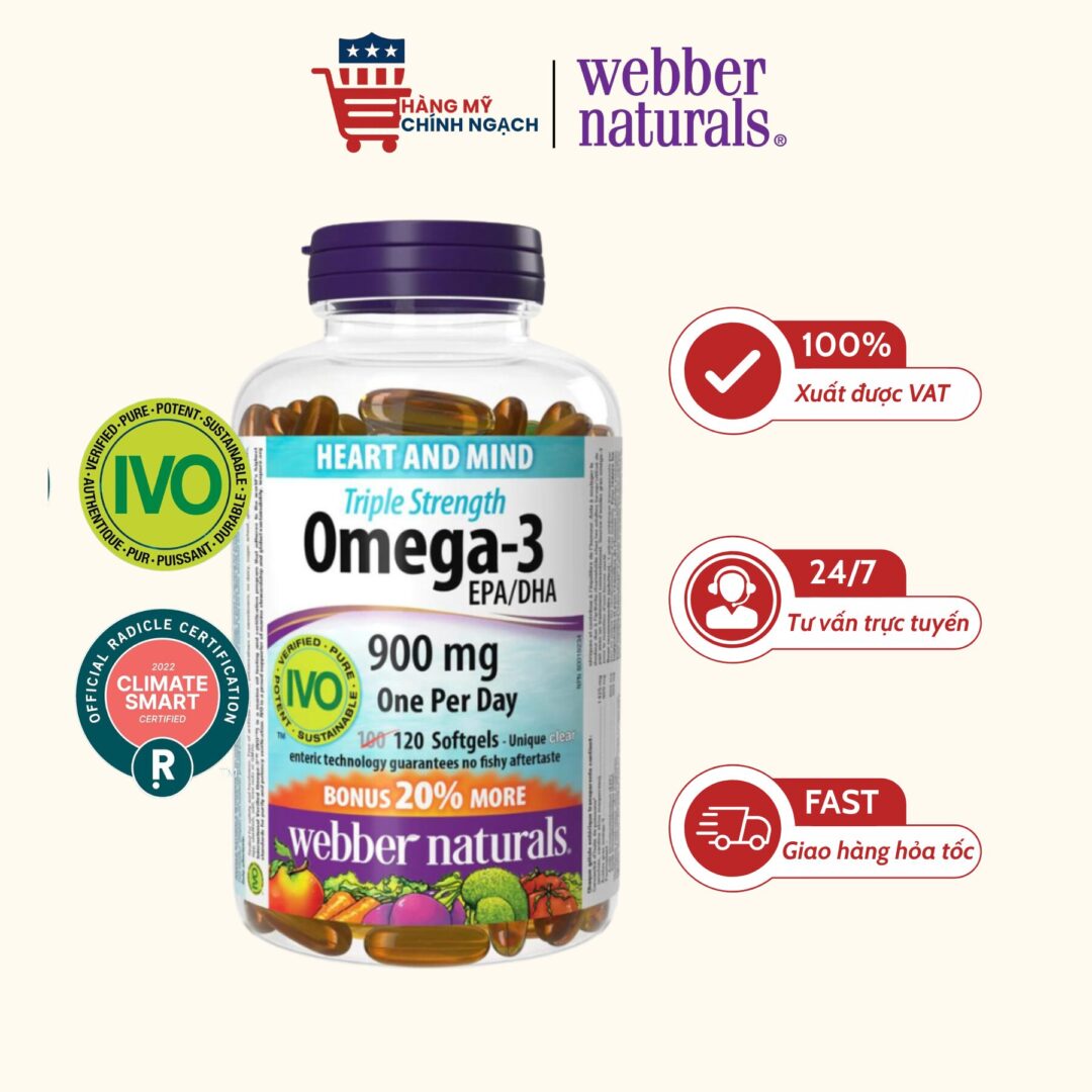 omega-3 weber naturals