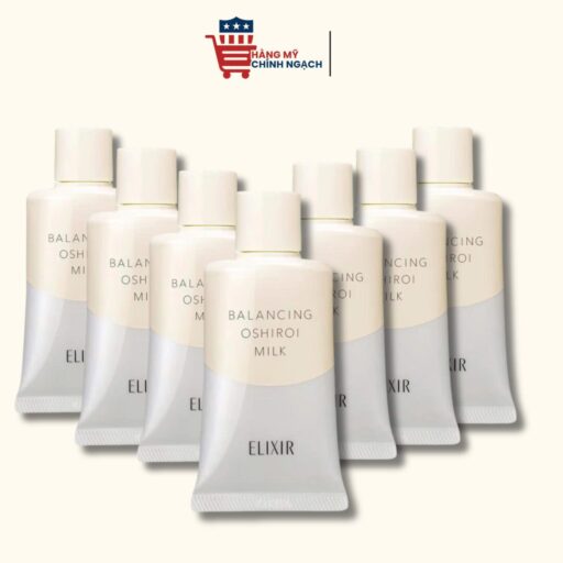 Sữa Chống Nắng Dưỡng Da Nâng Tông Kiềm Dầu Elixir Reflet Balancing Oshiroi Milk C 35g