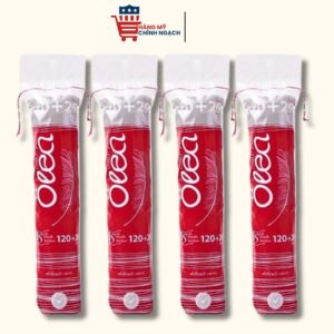 Bông tẩy trang 2 lớp mềm mịn Oleea – 140 miếng