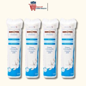 Bông tẩy trang cotton Bocoton Classic – 100 miếng