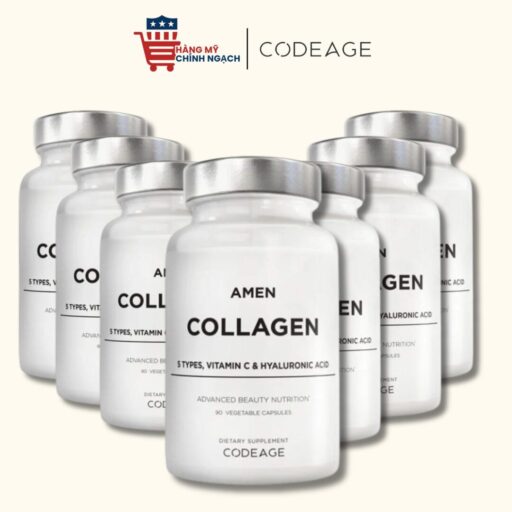 Codeage Amen Collagen hỗ trợ đẹp da, tóc móng 90 viên