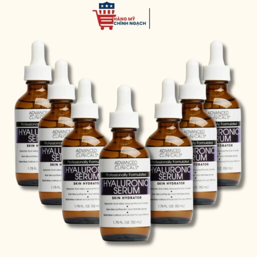 Serum cấp ẩm da Advanced Clinicals Hyaluronic Serum Skin Hydrator 52ml