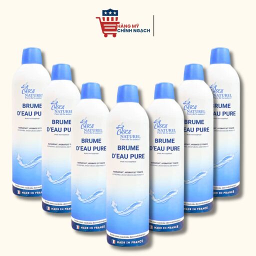 Xịt khoáng cấp ẩm và làm dịu da Osez Naturel Brume DEau Pure 300ml