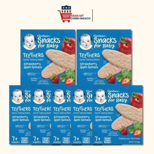 Bánh gạo Gerber Teethers 48g