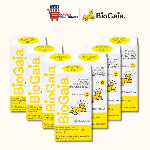 Men vi sinh BioGaia Protectis Baby Drops Vitamin D3 5ml