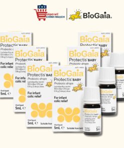 Men vi sinh hỗ trợ tiêu hóa cho trẻ sơ sinh BioGaia Protectis Baby Drops 5ml