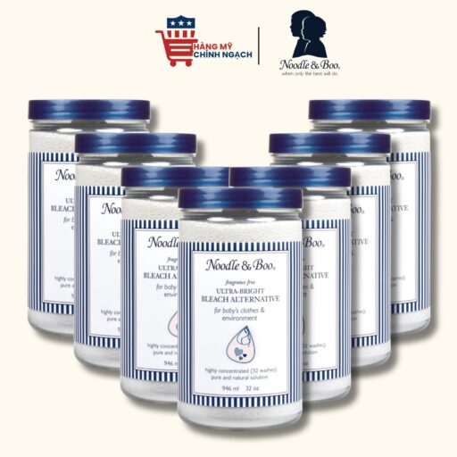 Bột tẩy trắng quần áo em bé Noodle & Boo Ultra-Bright Bleach Alternative 946ml
