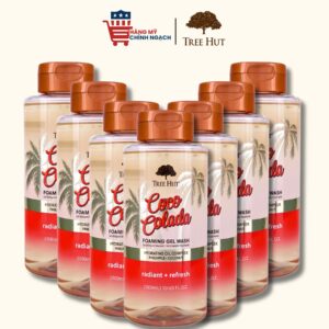 Gel tắm dưỡng thể làm sạch da Tree Hut Coco Colada Foaming Gel Wash