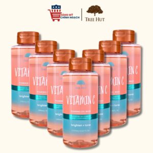 Gel Tắm Dưỡng Thể Làm Sạch Và Dưỡng Sáng Da Tree Hut Vitamin C Foaming Gel Wash