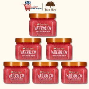 Tẩy tế bào chết cơ thể Tree Hut Watermelon Shea Sugar Scrub 255g