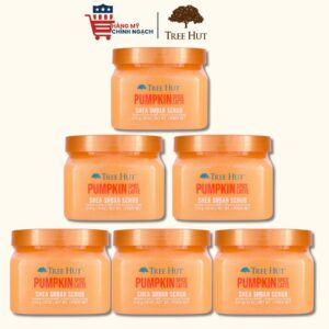 Tẩy tế bào chết cơ thể Tree Hut Pumpkin Spice Latte Shea Sugar Scrub 510g