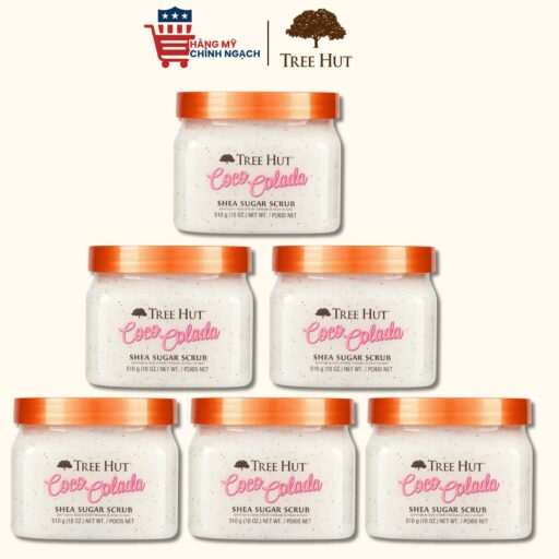 Tẩy tế bào chết cơ thể Tree Hut Shea Sugar Scrub Coco Colada 510g