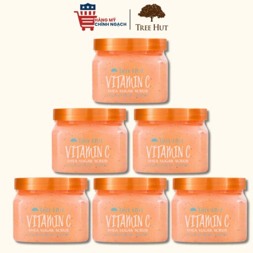 Tẩy tế bào chết cơ thể Tree Hut Vitamin C Shea Sugar Scrub 510g