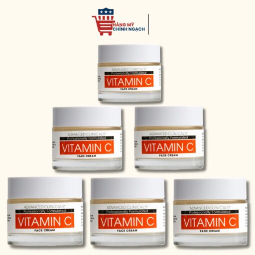 Kem dưỡng sáng da Advanced Clinicals Vitamin C Gel Cream 74ml