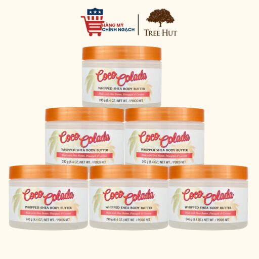 Bơ Dưỡng Thể Dưỡng Ẩm Tree Hut Coco Colada Whipped Shea Body Butter 240g