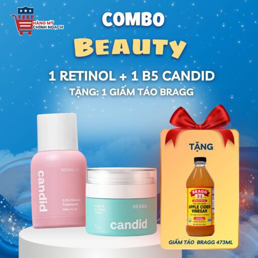 Combo Retinol Candid và Kem B5: Phục Hồi & Trẻ Hóa Da