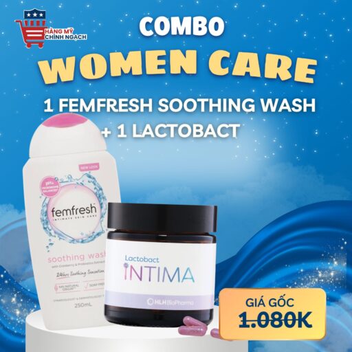 Combo Phụ Khoa Toàn Diện: Lactobact Intima & Gel Femfresh