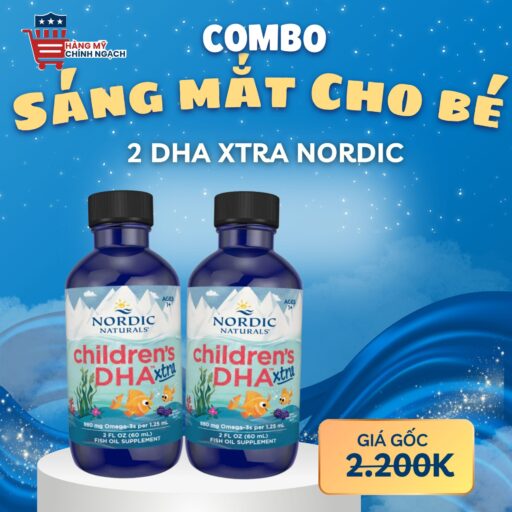 Combo 2 Chai Children’s DHA Xtra Nordic 