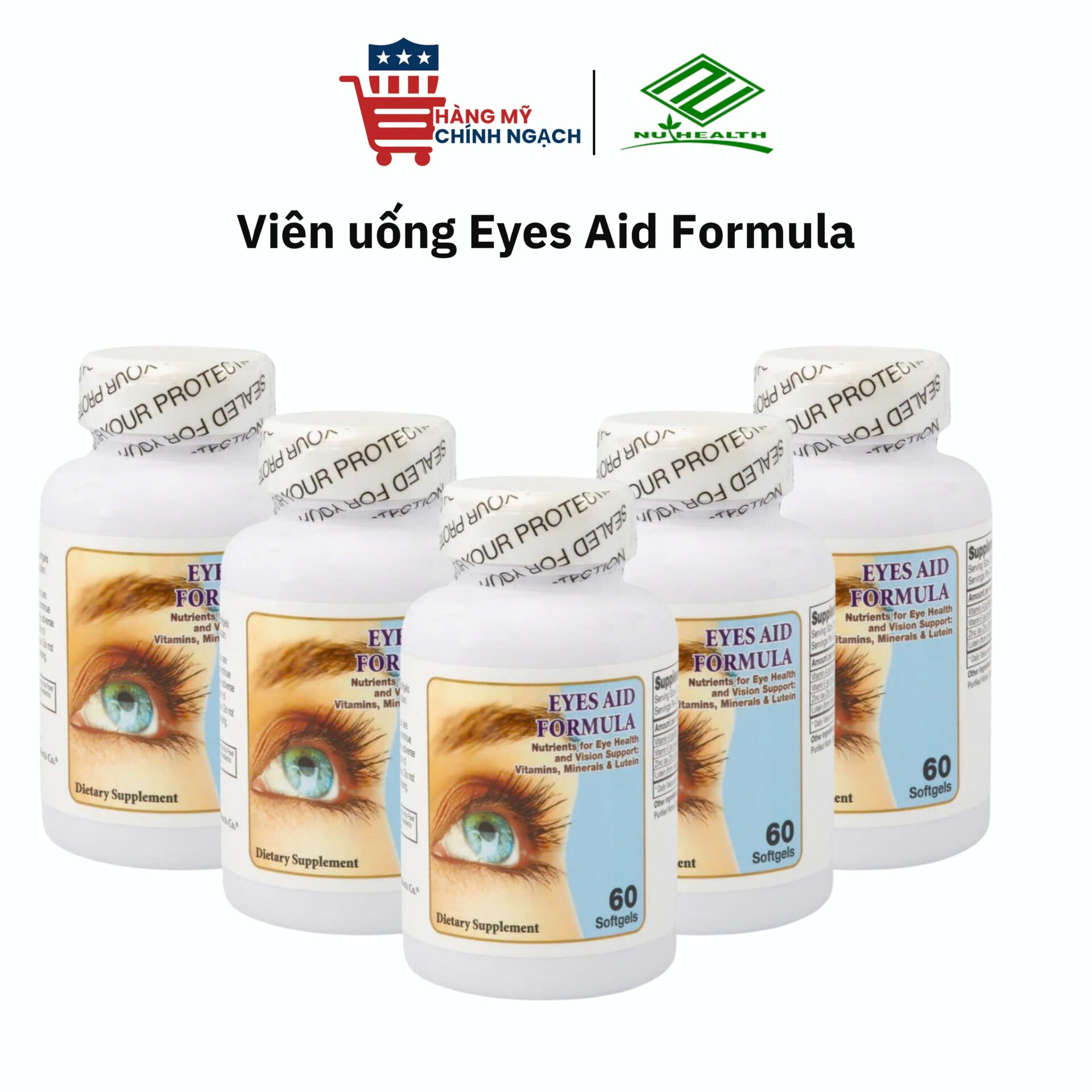 Eyes Aid Formula - Hỗ Trợ Sức Khỏe Đôi Mắt, Bảo Vệ Thị Lực