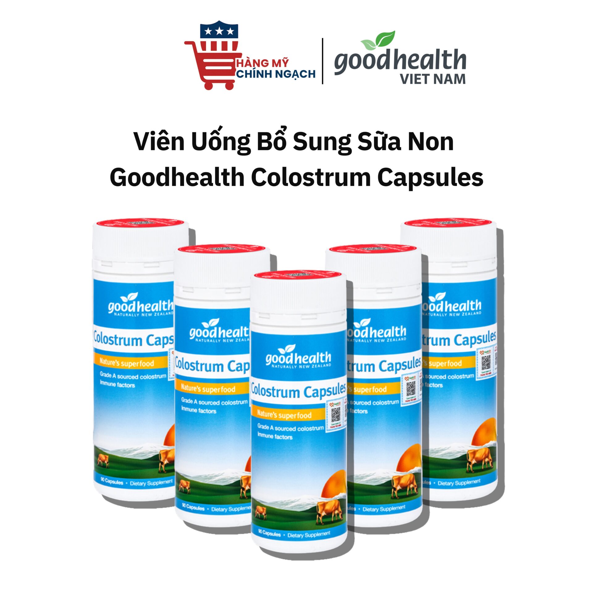 Viên Uống Bổ Sung Sữa Non Goodhealth Colostrum Capsules