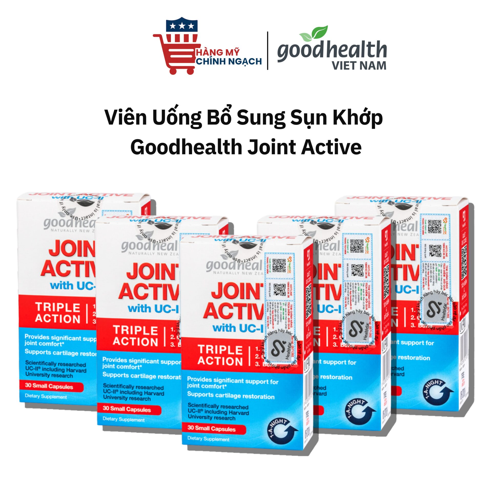 Viên Uống Bổ Sung Sụn Khớp Goodhealth Joint Active