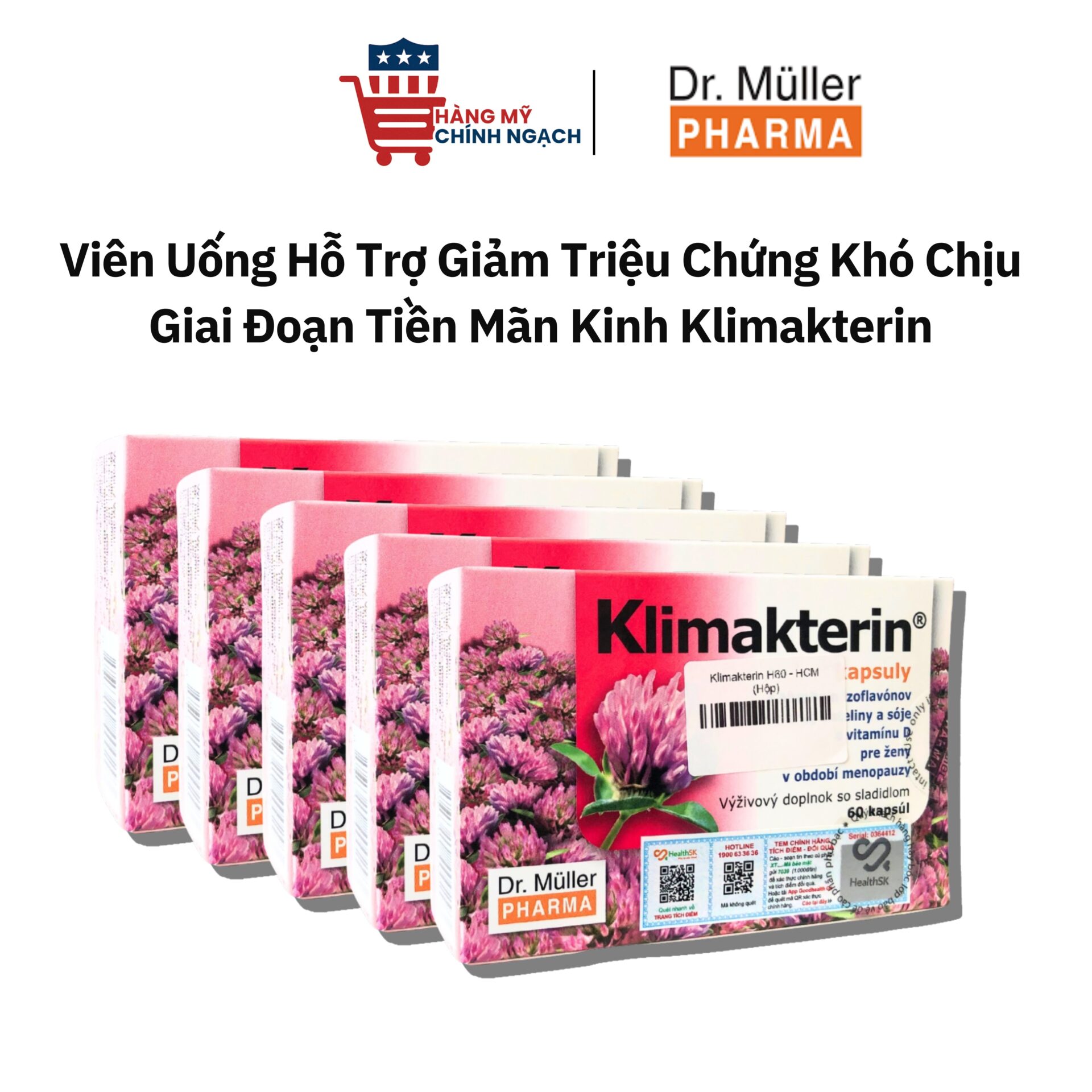 Viên Uống Hỗ Trợ Nội Tiết Tố Nữ Klimakterin