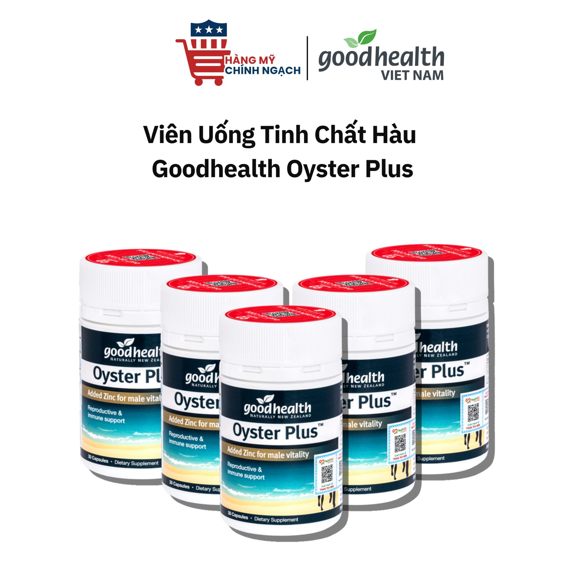Viên Uống Tinh Chất Hàu Goodhealth Oyster Plus
