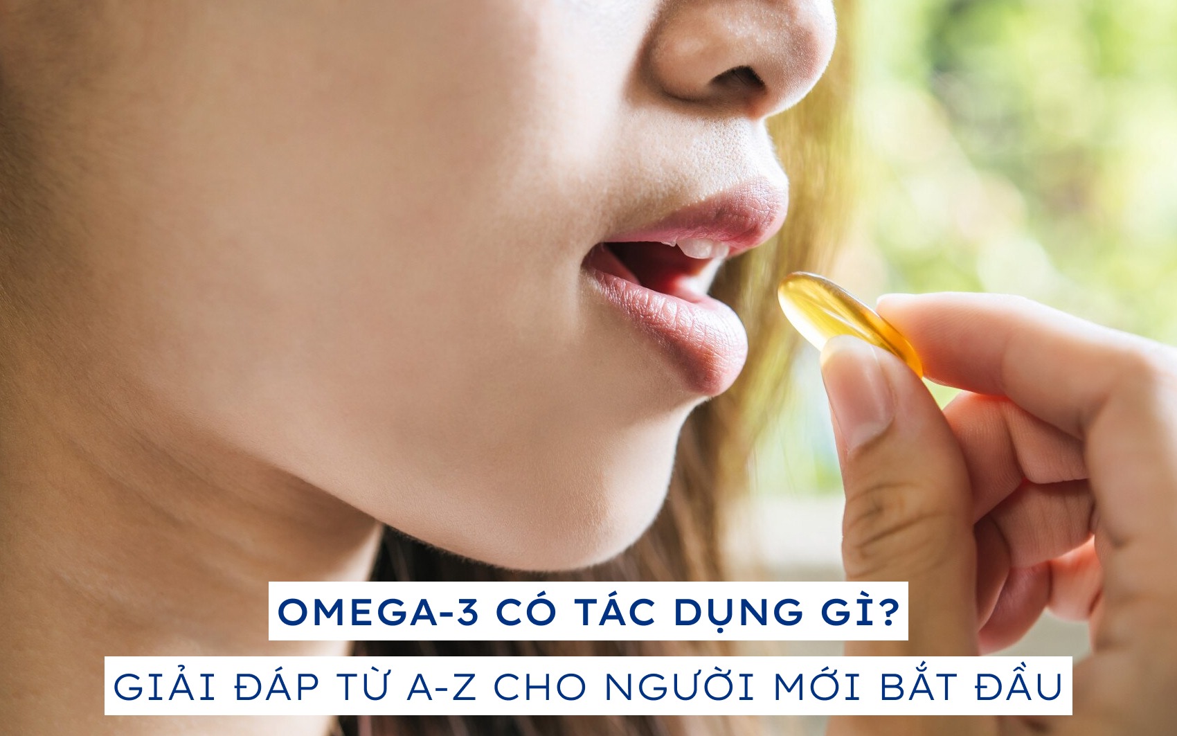 Omega-3 có tác dụng gì? Giải đáp từ A-Z cho người mới bắt đầu