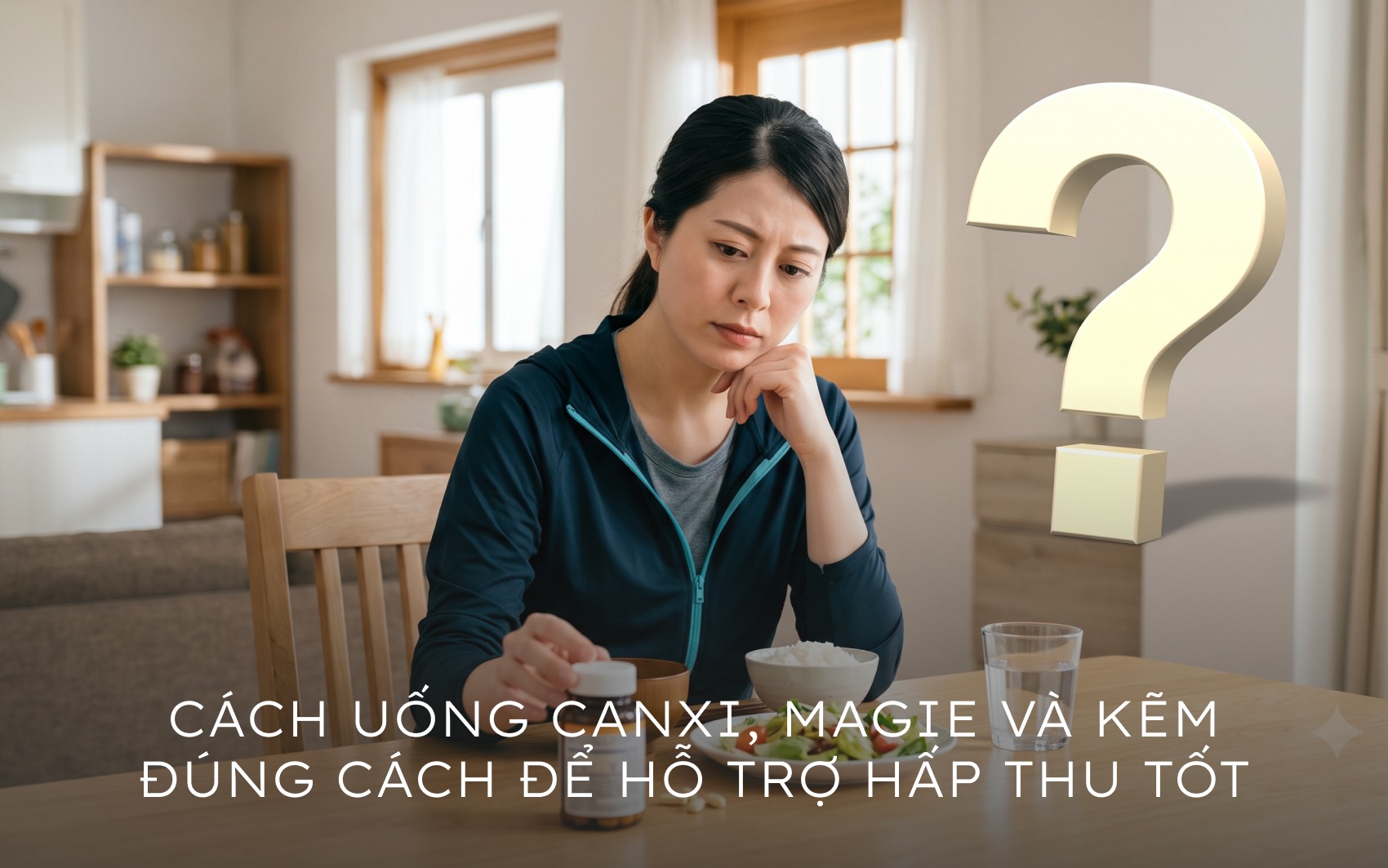 Cách uống Canxi, Magie và Kẽm đúng cách để hỗ trợ hấp thu tốt